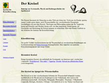 Tablet Screenshot of institut-fuer-kreiselforschung.de